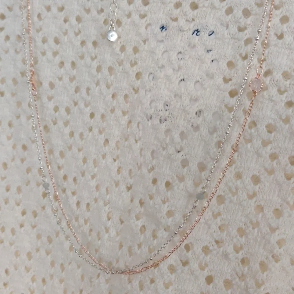 Bundle Madewell top & LC Long chain Necklace sale - Picture 2 of 4
